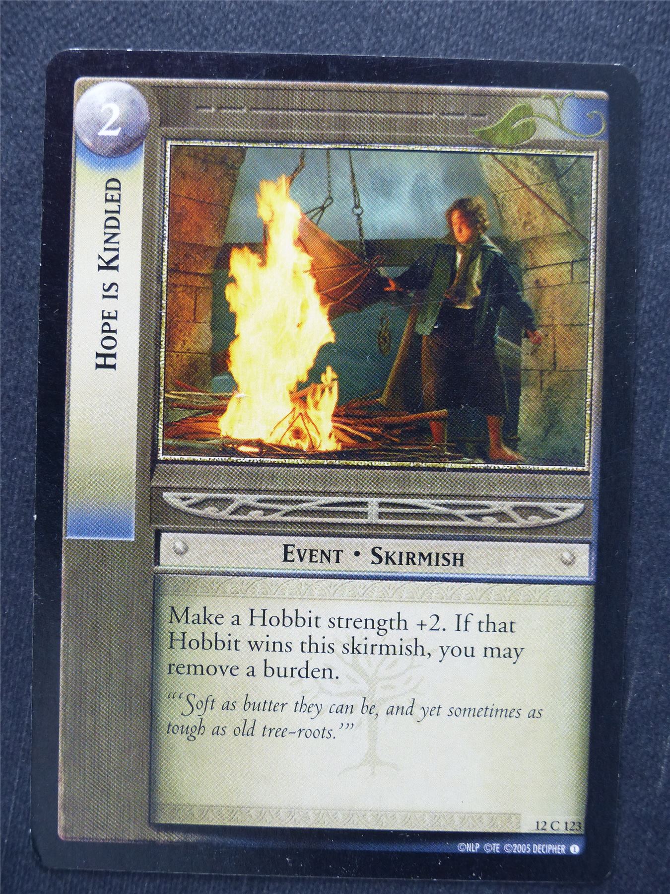 Hope is Kindled 12 C 123 - LotR Cards #WB