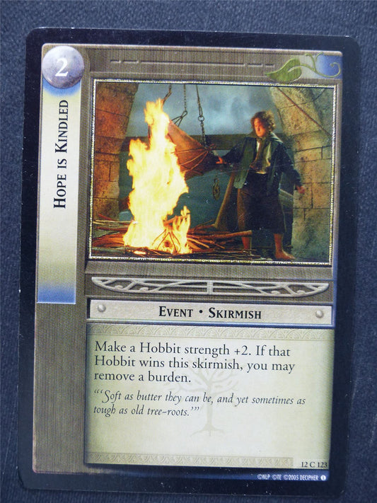 Hope is Kindled 12 C 123 - LotR Cards #WB