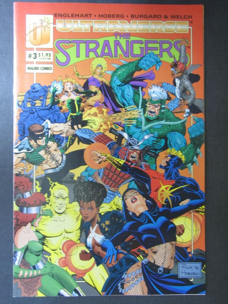 The STRANGERS #3 - Malibu Comics #OB