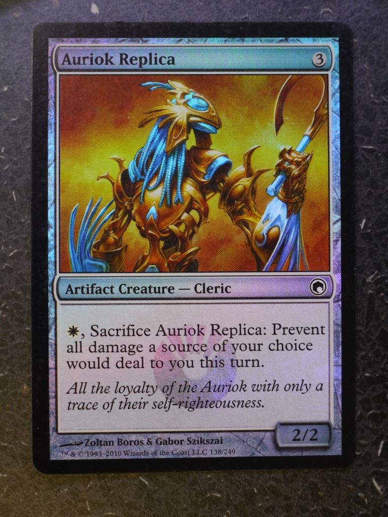 MTG Magic Cards: AURIOK REPLICA FOIL # 4H70