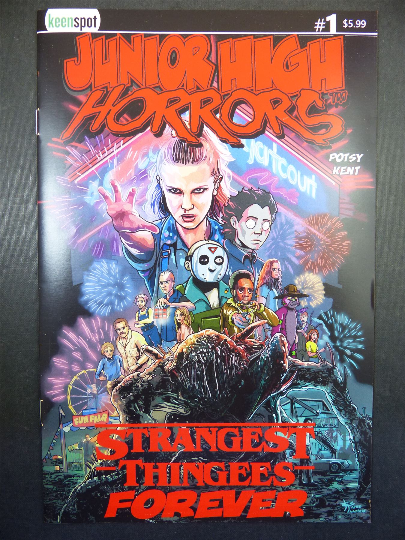 JUNIOR High Horrors: Strangest Thingees Forever #1 - Aug 2022 - Keenspot Comics #5HN