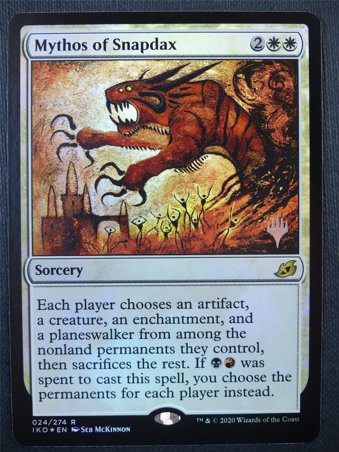 Mythos of Snapdax Promo Foil - Mtg Card #5LK