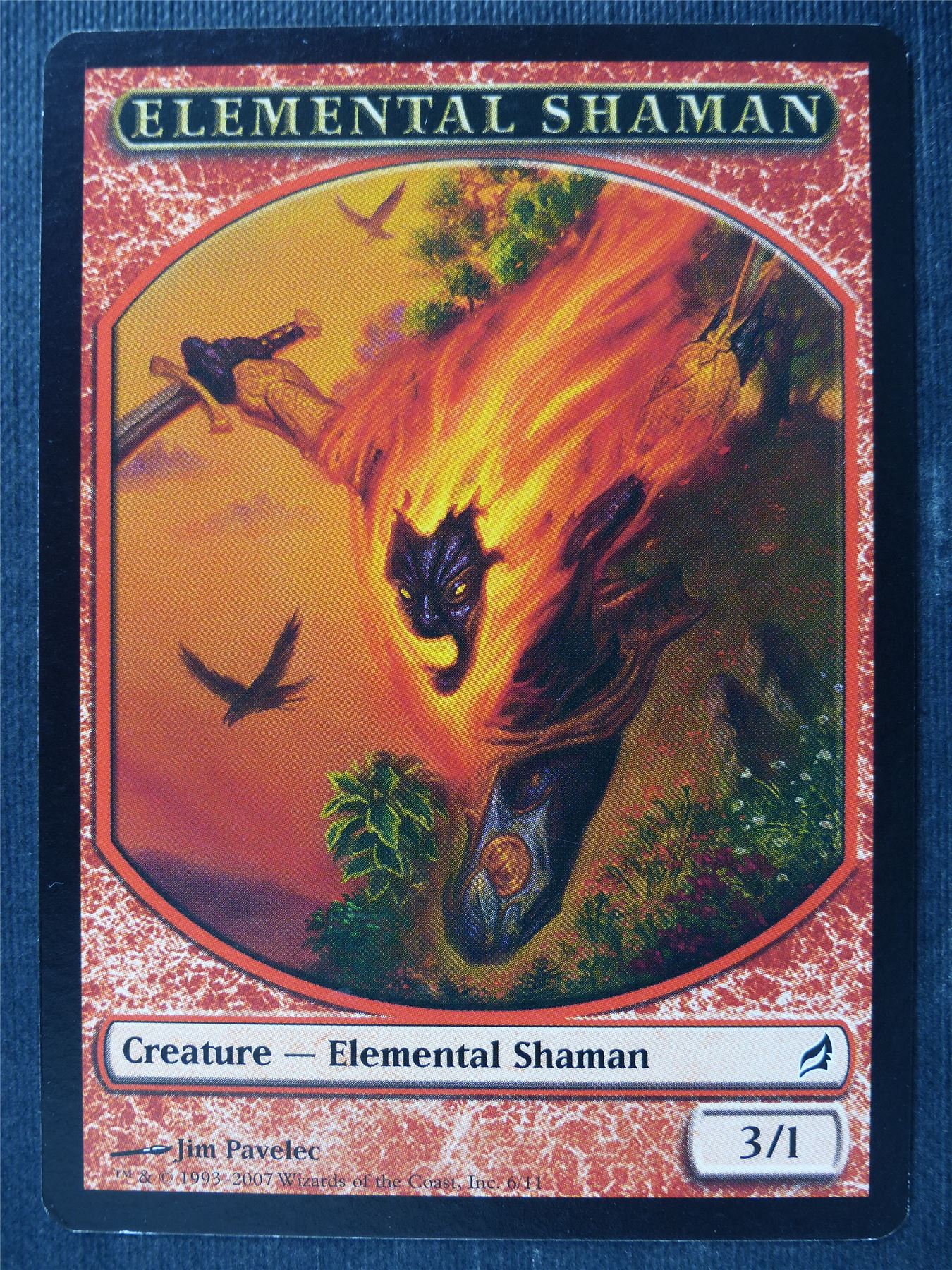 Elemental Shaman Token - Mtg Card #3YG