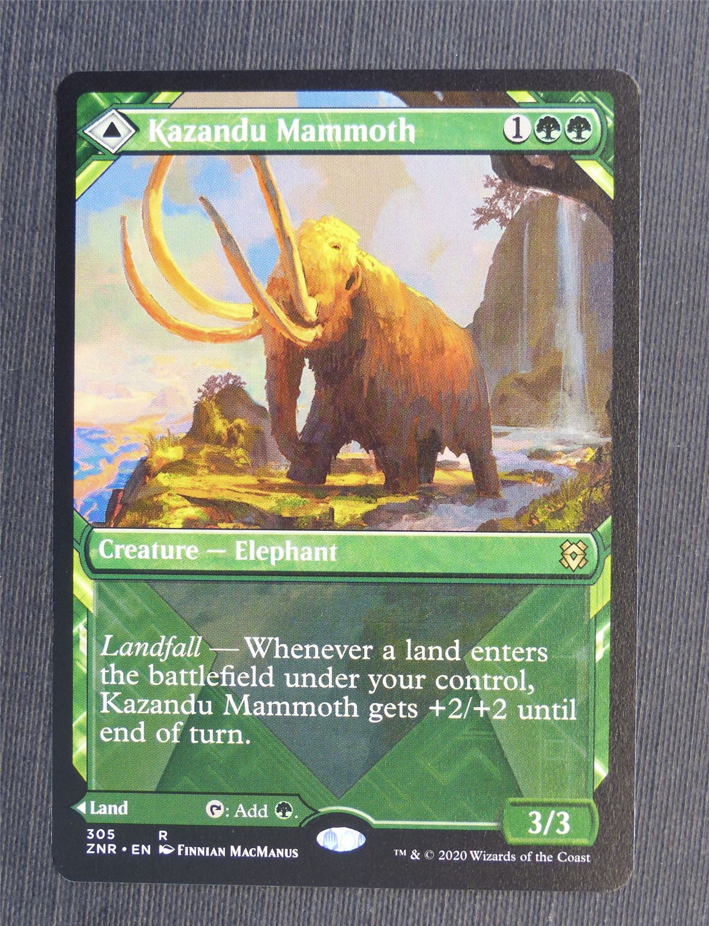Kazandu Mammoth Showcase - Mtg Magic Cards #5BQ