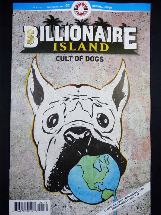 BILLONIARE Island: Cult of Dogs #1 - Nov 2022 - Ahoy Comics #VZ