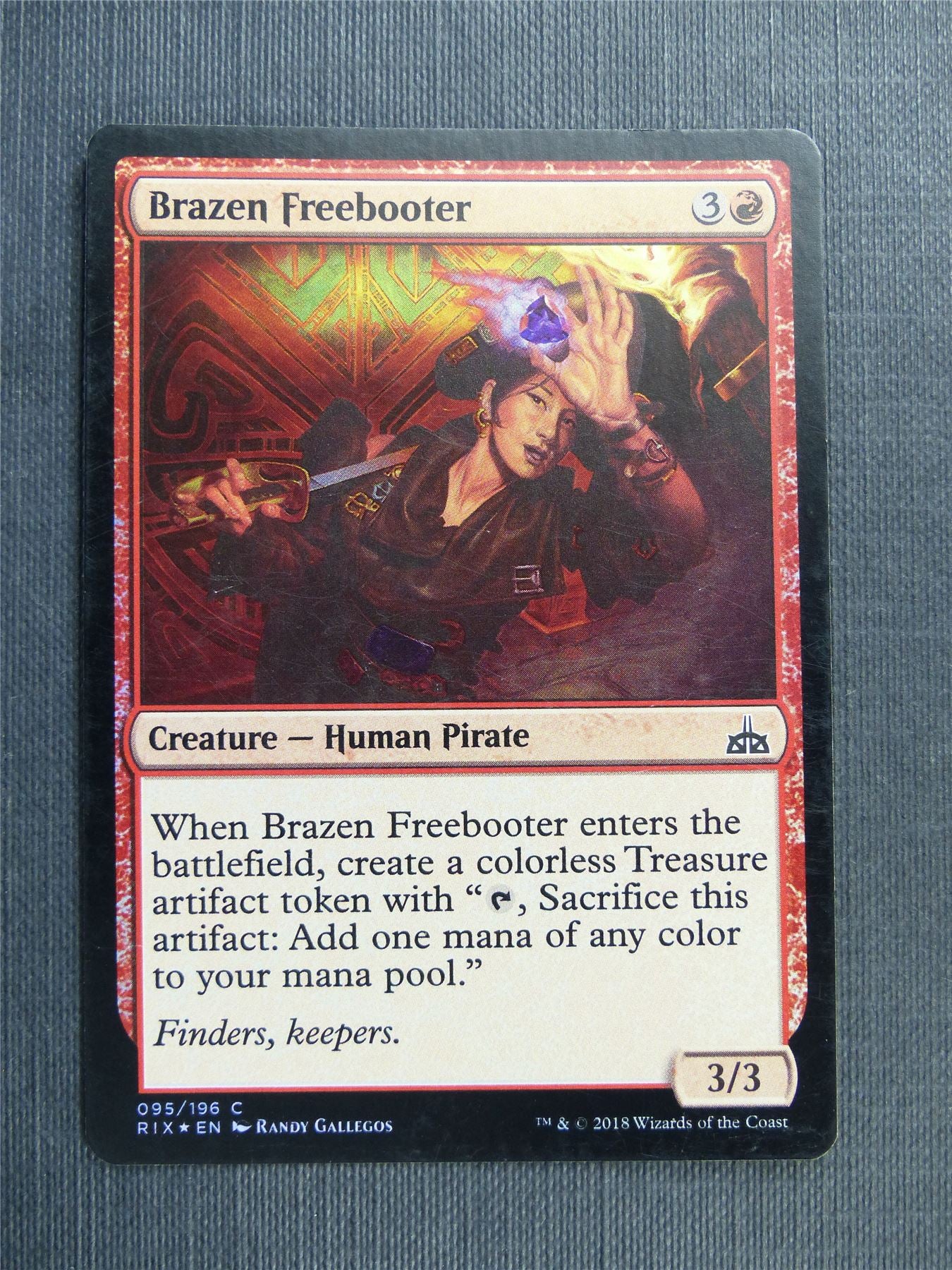 Brazen Freebooter Foil - Mtg Magic Cards #48V