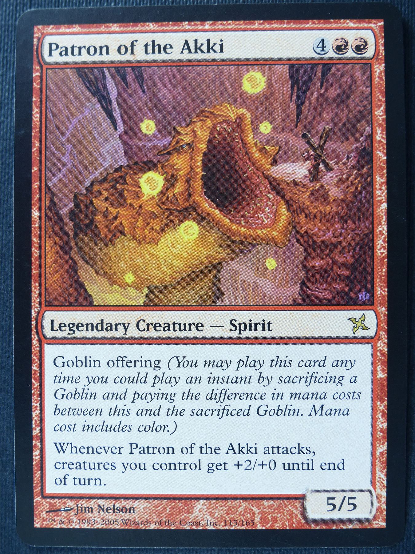 Patron of the Akki - Mtg Card #22L