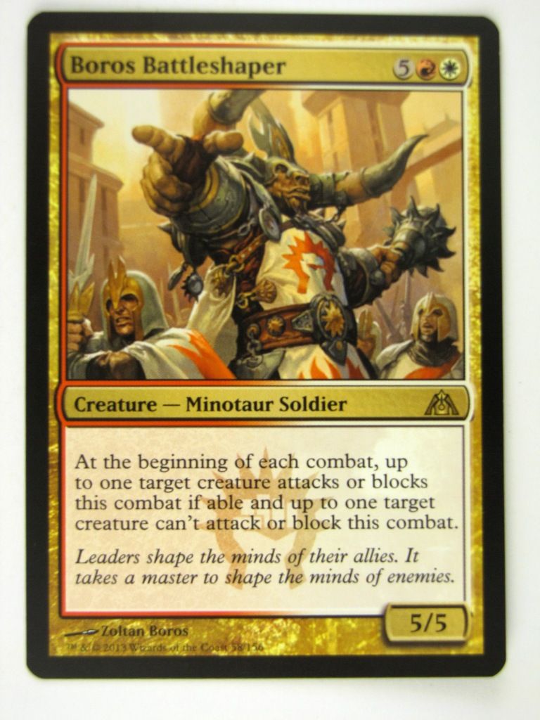 MTG played Cards: BOROS BATTLESHAPER # 13J45