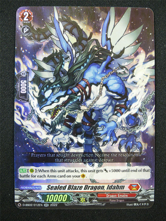 Sealed Blaze Dragon Idahm D-SS02 RR - Vanguard Card #30F