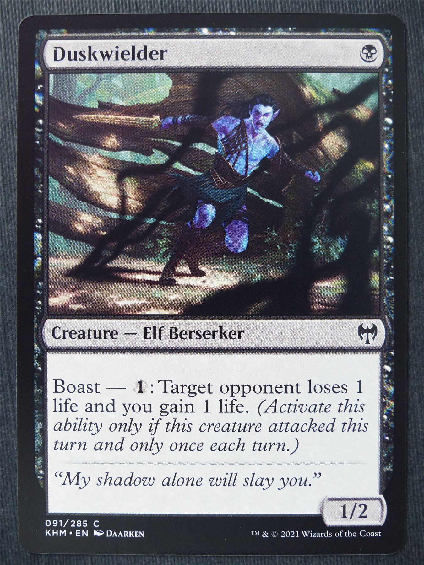 Dusk Wielder - Mtg Magic Cards #2K