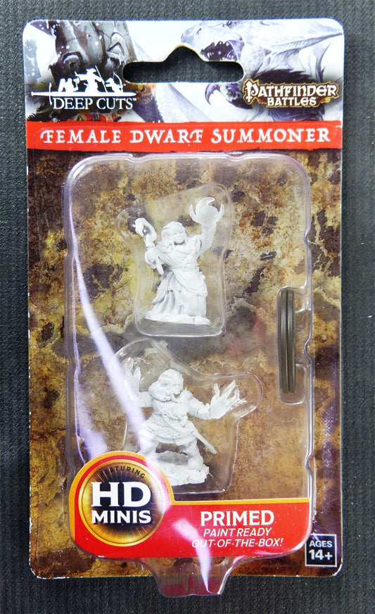 Female Dwarf Summoner - Pathfinder Battles Miniature #WH