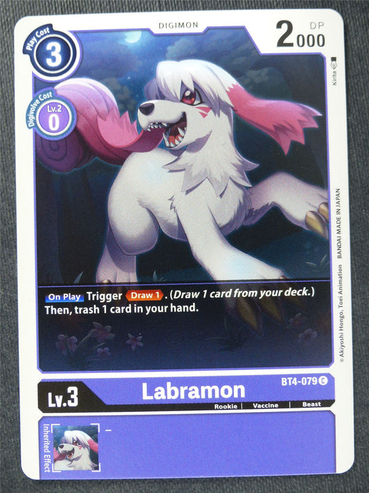 Labramon BT4-079 C - Digimon Cards #111