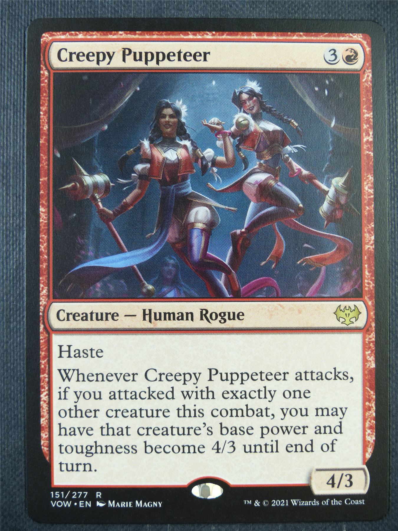 Creepy Puppeteer - Mtg Card #8U5