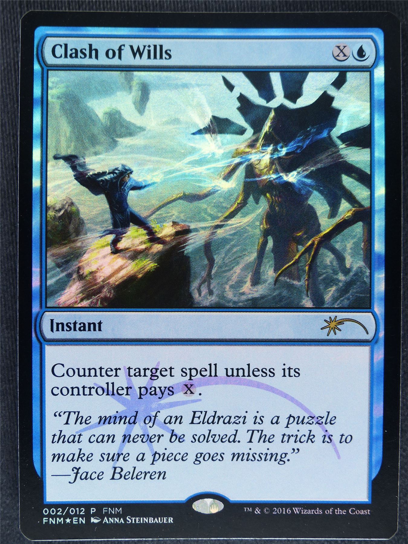 Clash of Wills Foil Promo - Mtg Magic Cards #L3