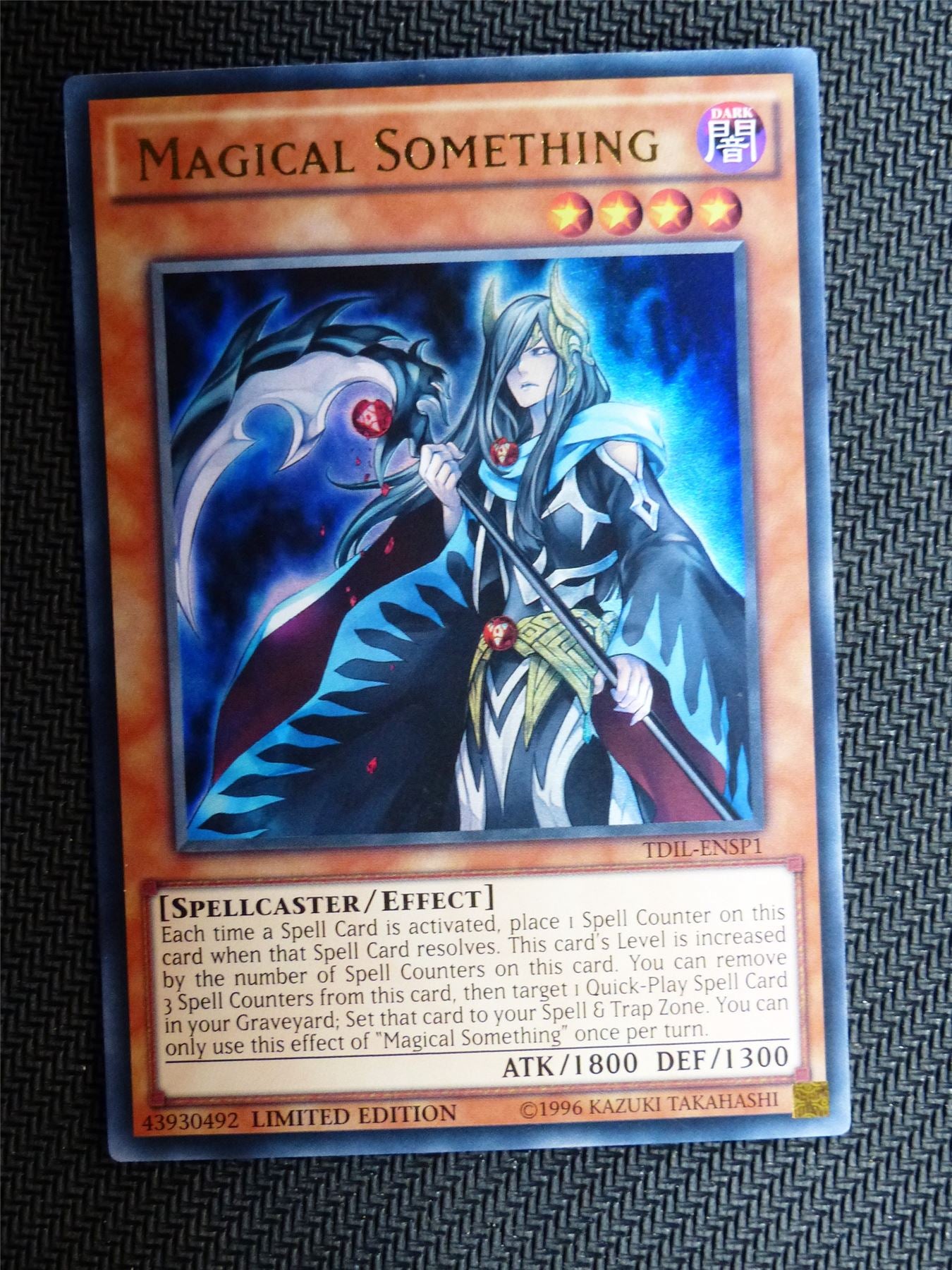 Magical Something - TDIL - Ultra Rare - Yugioh Card # 1F84
