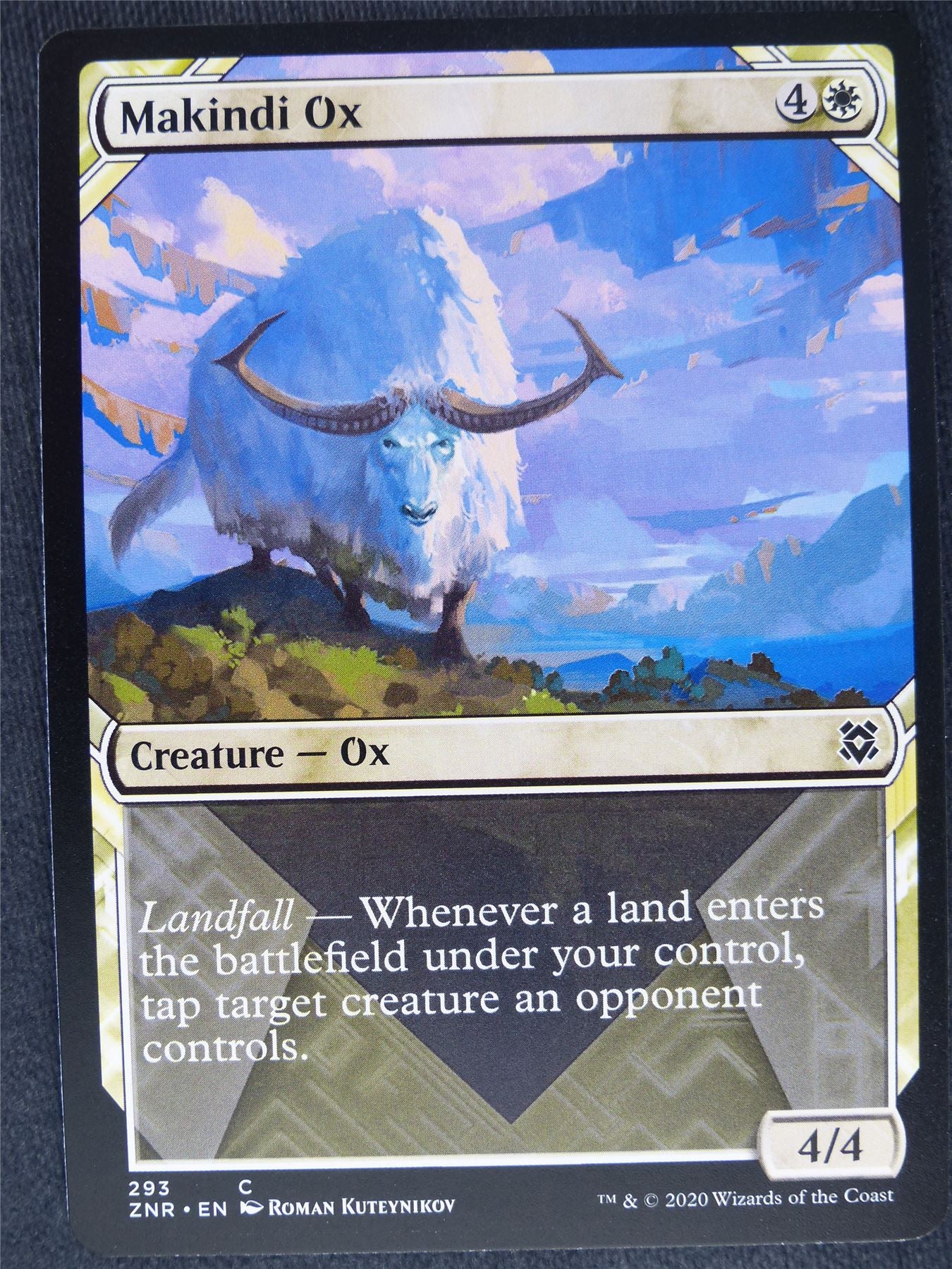 Makindi Ox Showcase Mint - Mtg Magic Cards #L