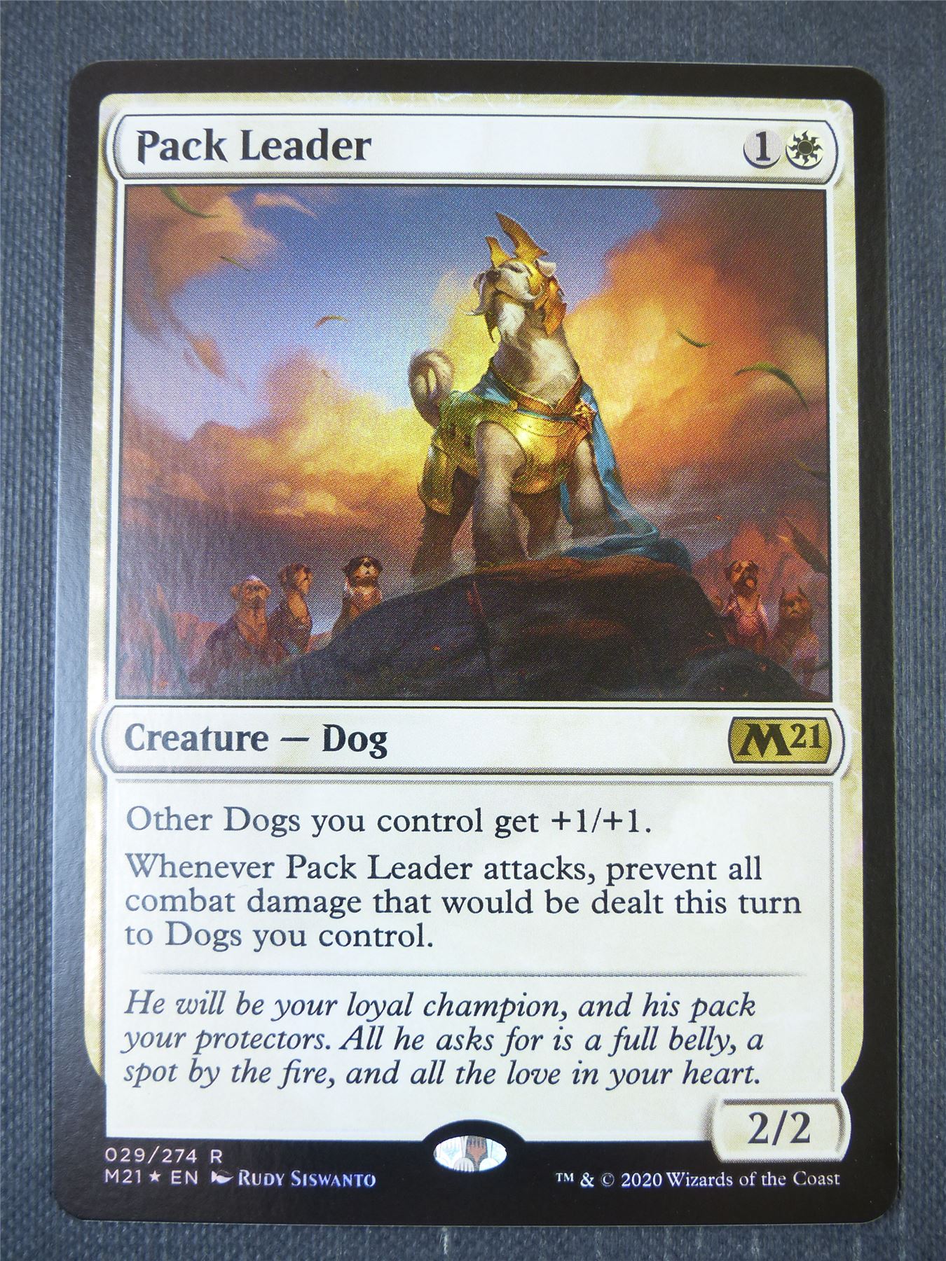 mtg leader of the pack dog