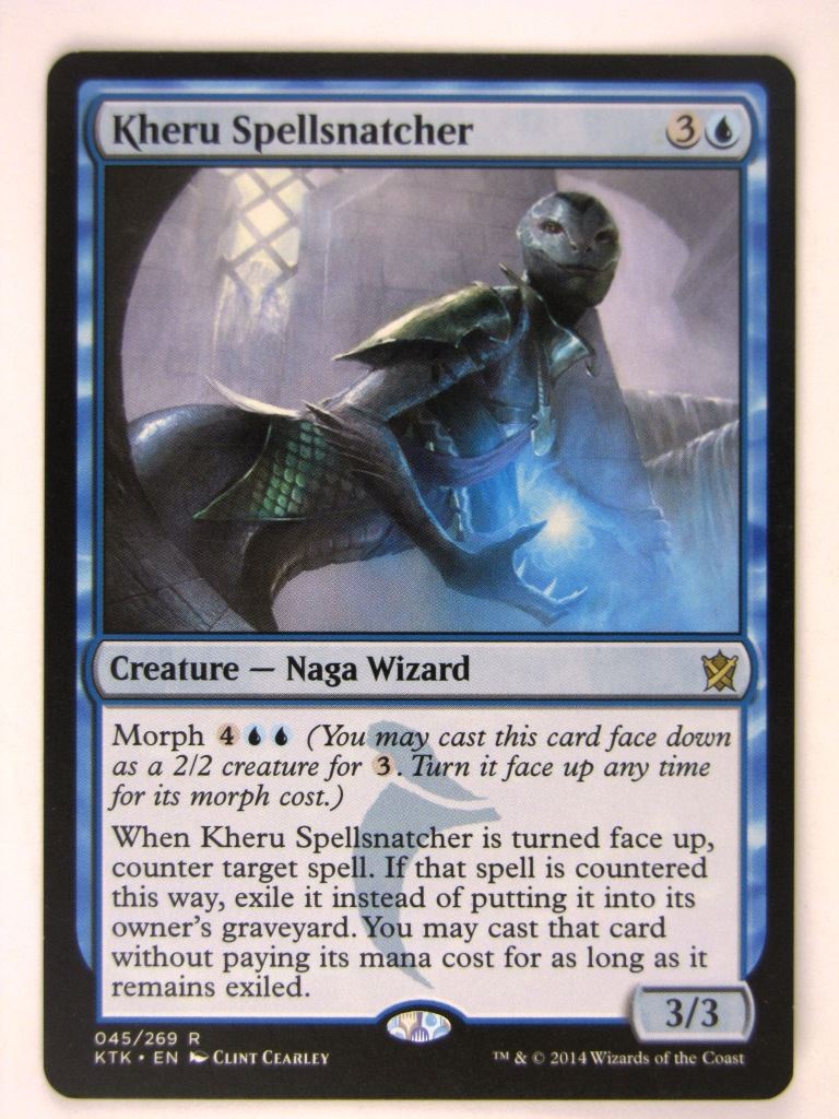 MTG Magic Played Cards: KHERU SPELLSNATCHER # 18F47