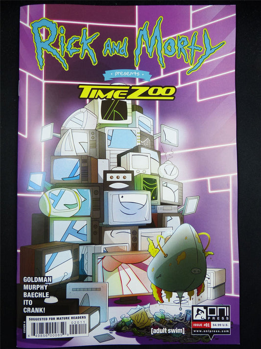 RICK and Morty Presents Time Zoo #1 - Mar 2023 Oni Press Comic #A