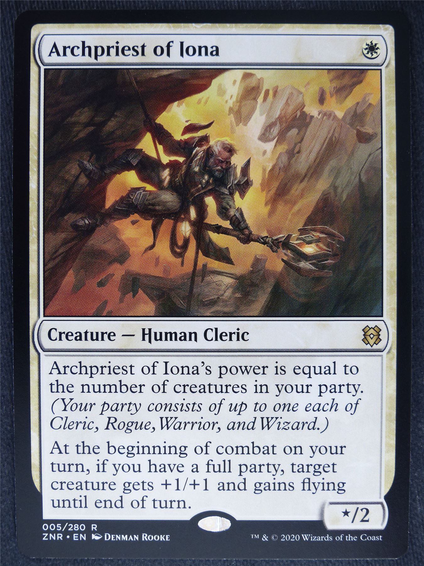 Archpriest of Iona Mint - Mtg Magic Cards #C