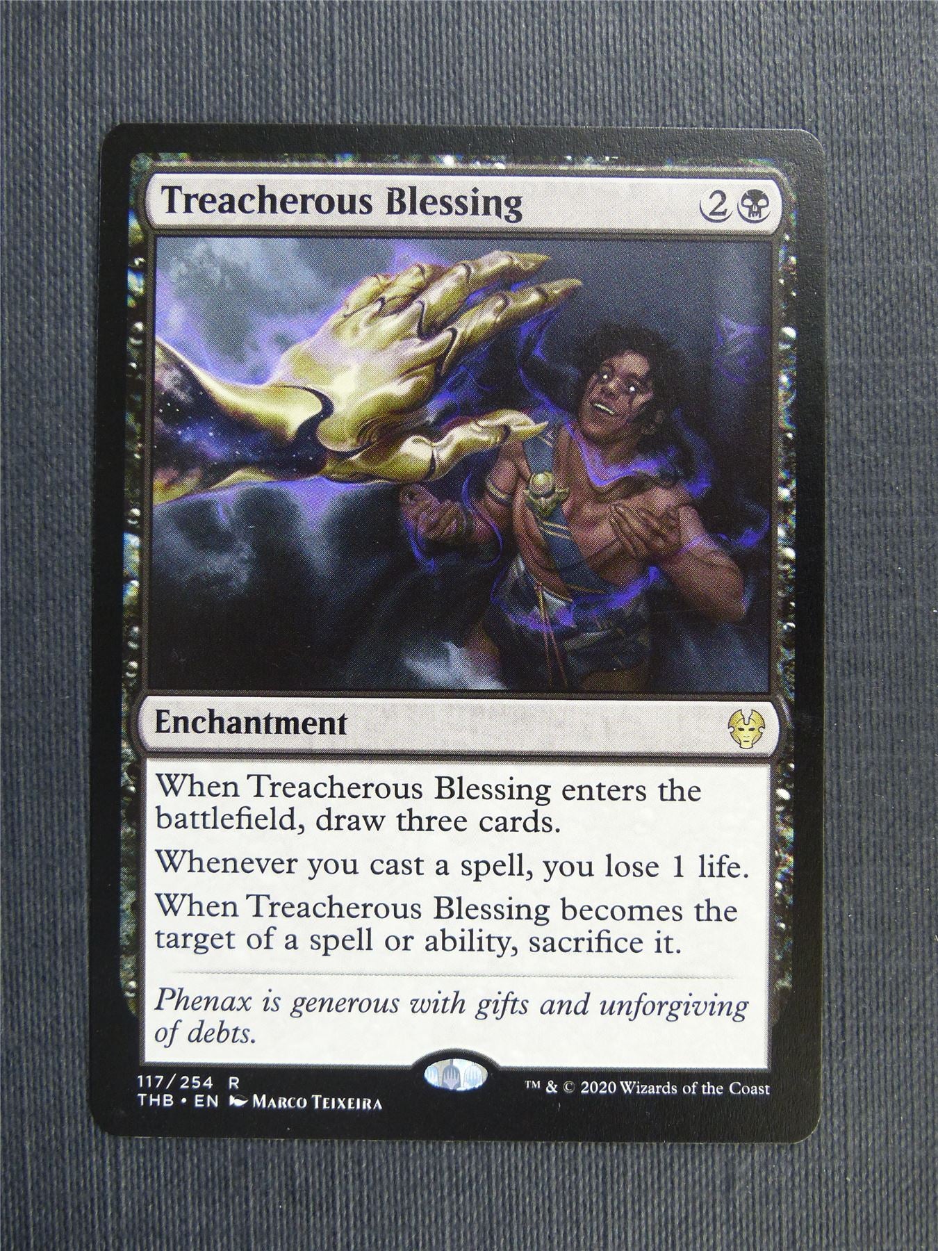 Treacherous Blessing - Mtg Magic Cards #3E0