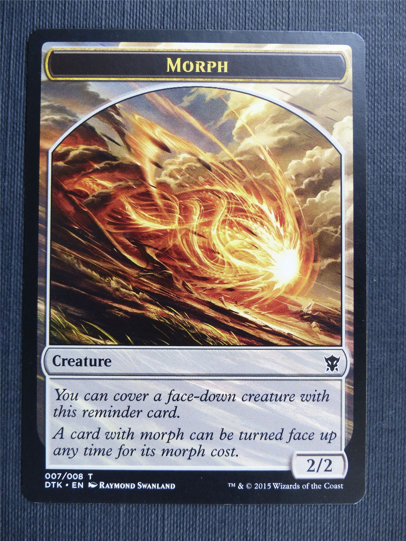 Morph Token - Mtg Magic Cards #44F