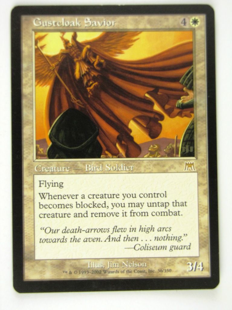 MTG played Cards: GUSTCLOAK SAVION # 13I66