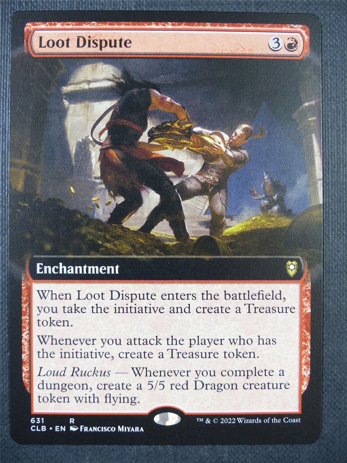 Loot Dispute Extended art - Mtg Card #6TF Archeron Loot Dispute Extended art - Mtg Card #6TF Archeron