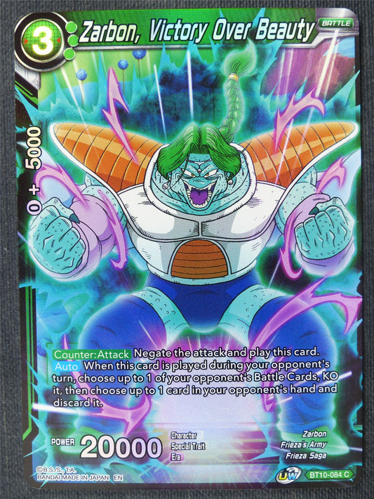 Zarbon Victory Over Beauty C Foil - Dragon Ball Super Cards #477