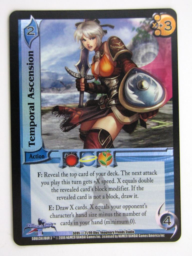 UFS Cards: TEMPORAL ASCENSION 21/99 RARE FOIL # 28H19