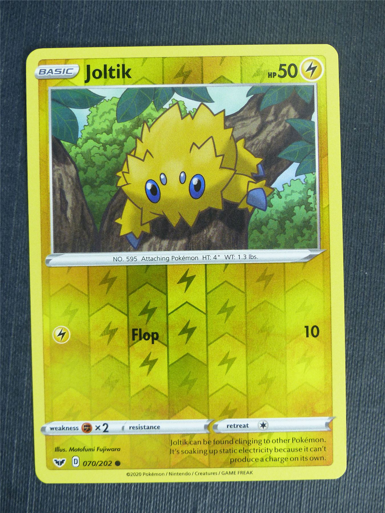 Joltik 070/202 Reverse Holo - Pokemon Cards #2GB Archeron Joltik 070/202 Reverse Holo - Pokemon Cards #2GB Archeron