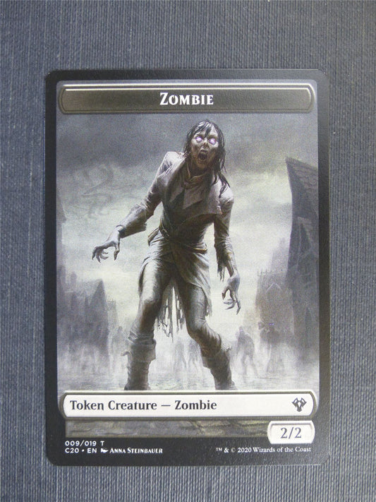 Zombie / Human Soldier Token - C20 - Mtg Card