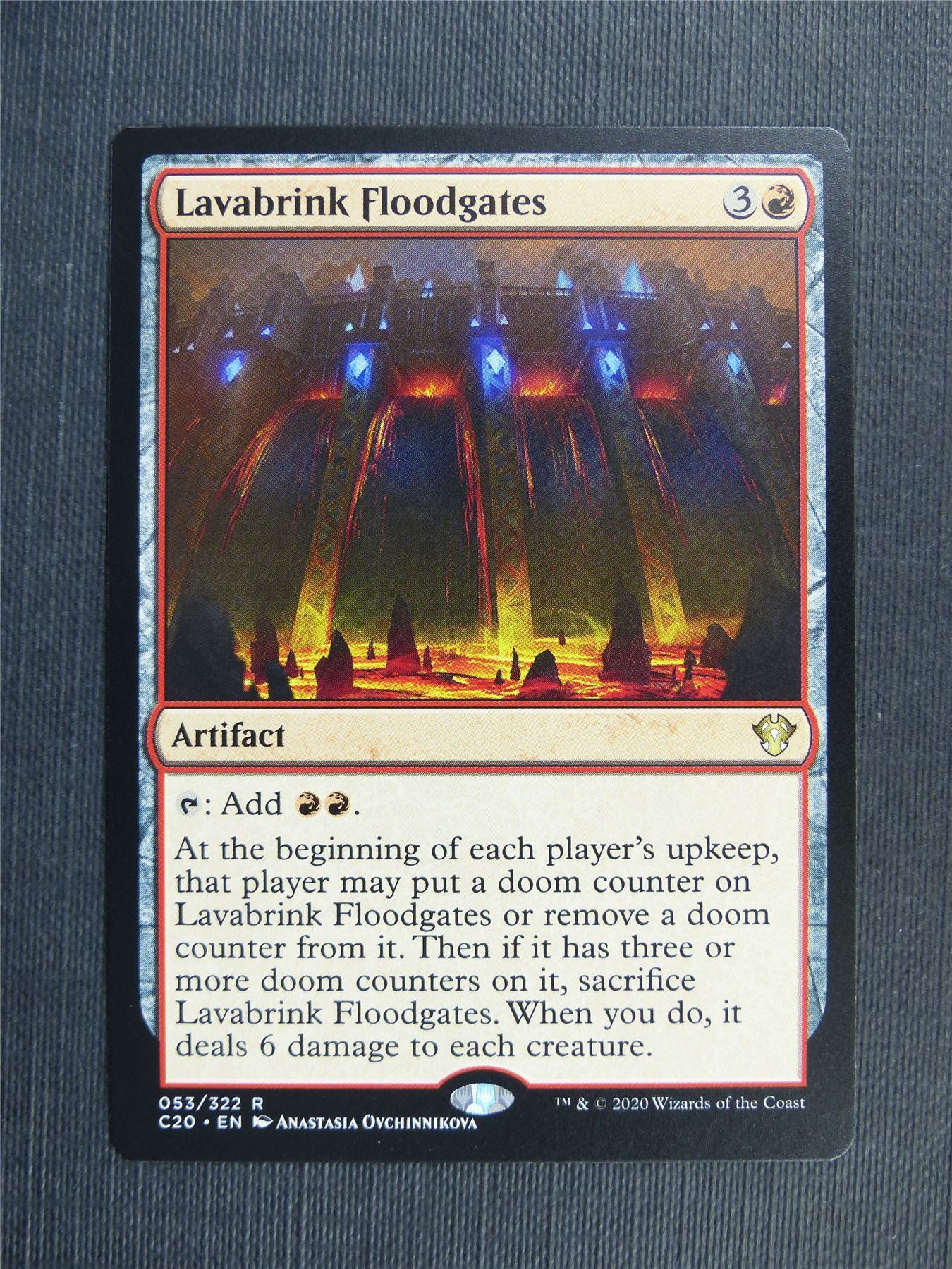 Lavabrink Floodgates - C20 - Mtg Card