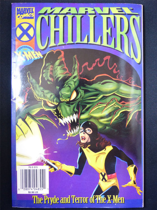 MARVEL Chillers: The Pryde and Terror of the X-Men With Poster - Marvel Graphic Novel Softback #VO