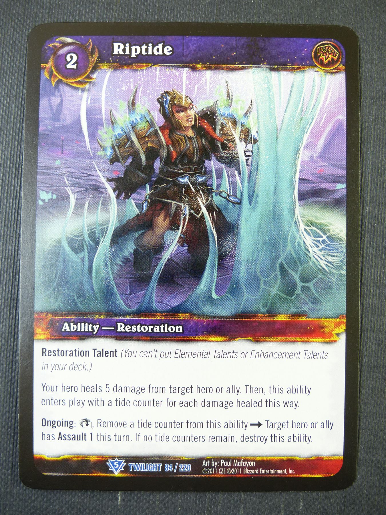 Riptide 84/220 - WoW Card #14O