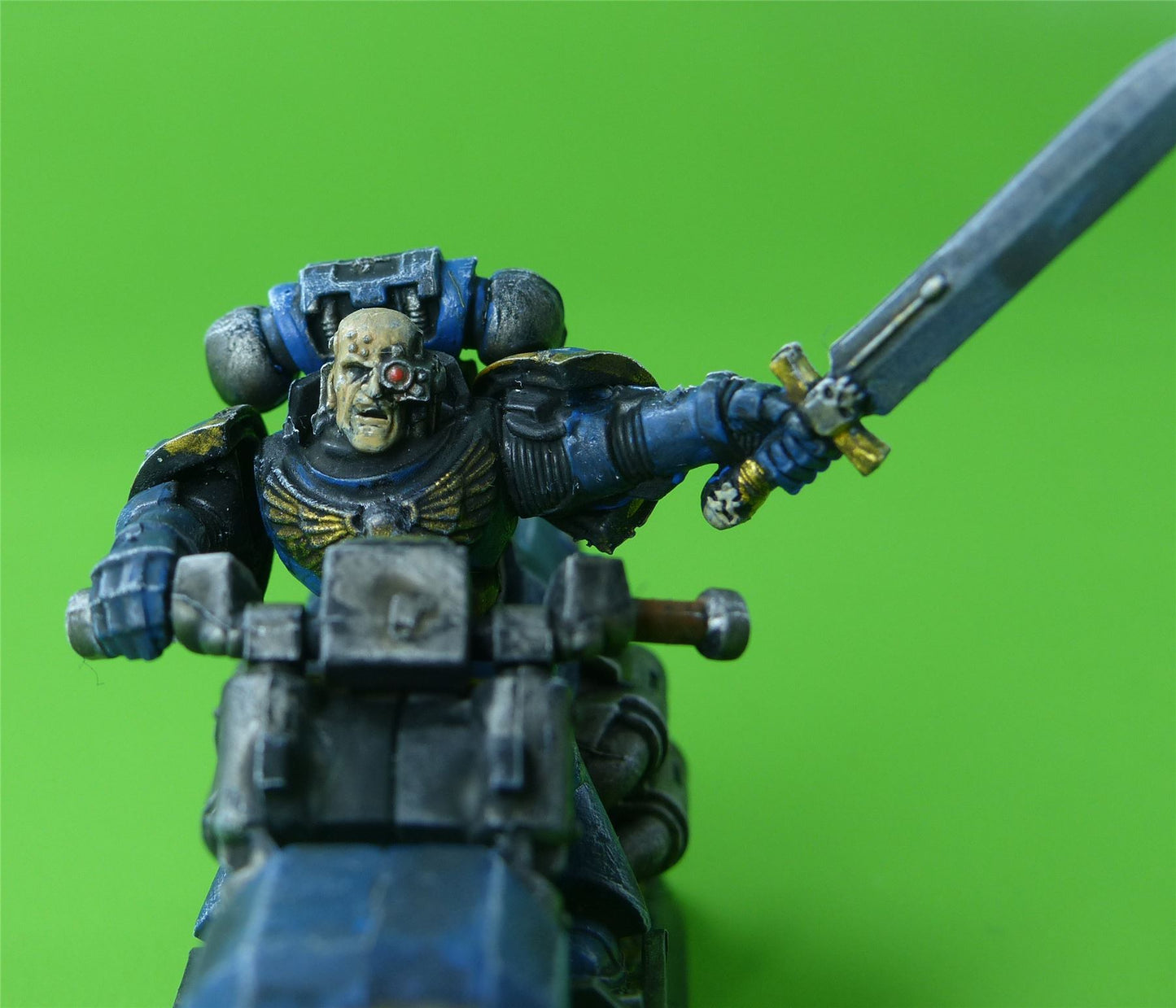 Space Marine Bike Painted - Warhammer AoS 40k #84G