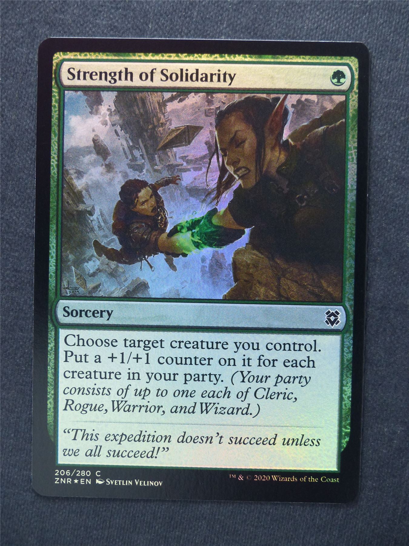 Strength of Solidarity Foil - Mtg Magic Cards #WY