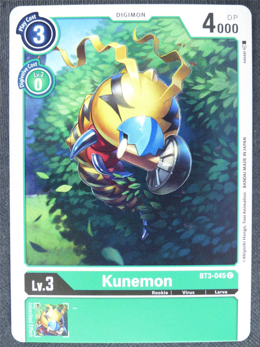 Kunemon BT3-045 C - Digimon Cards #26