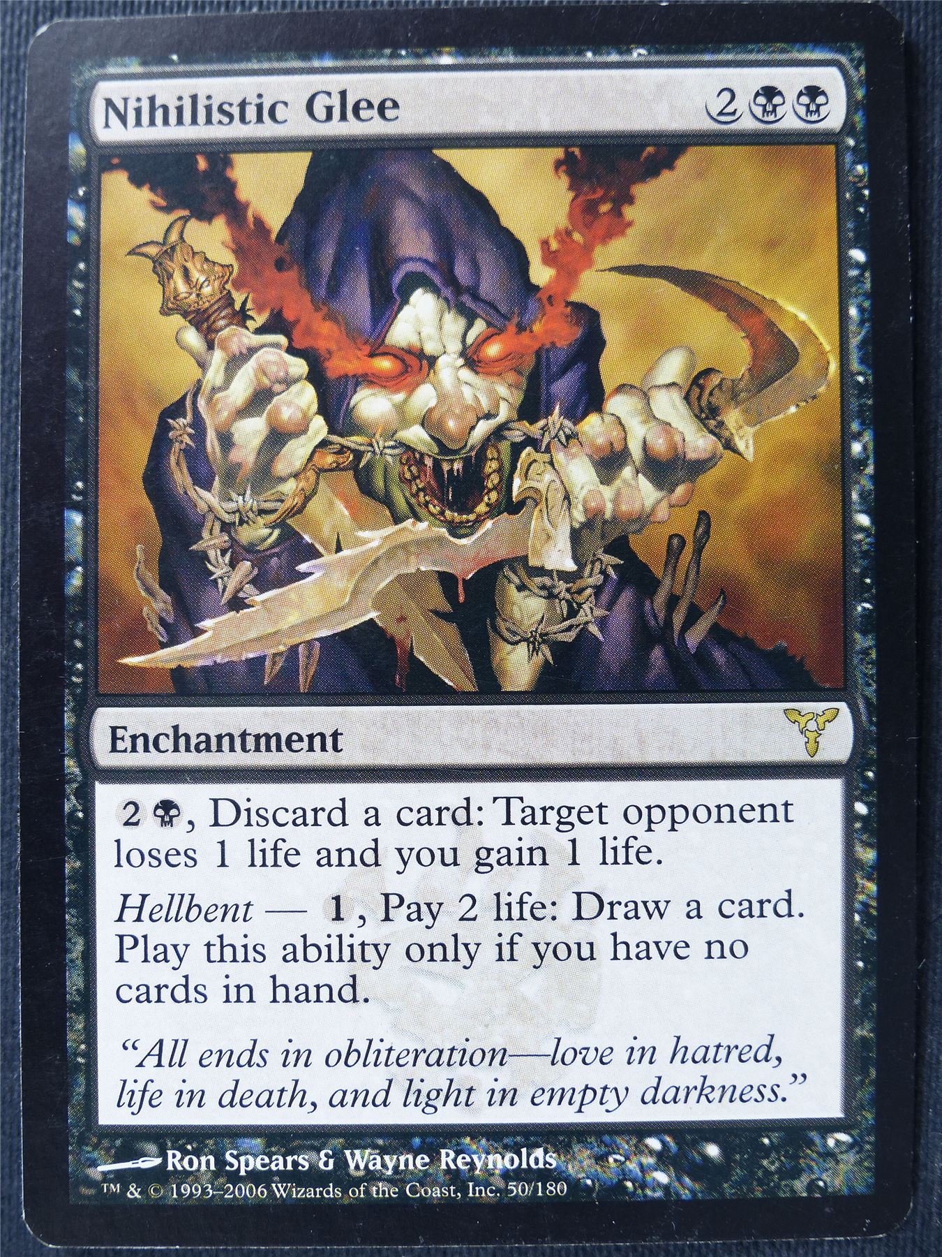 Nihilistic Glee - Mtg Card #22S