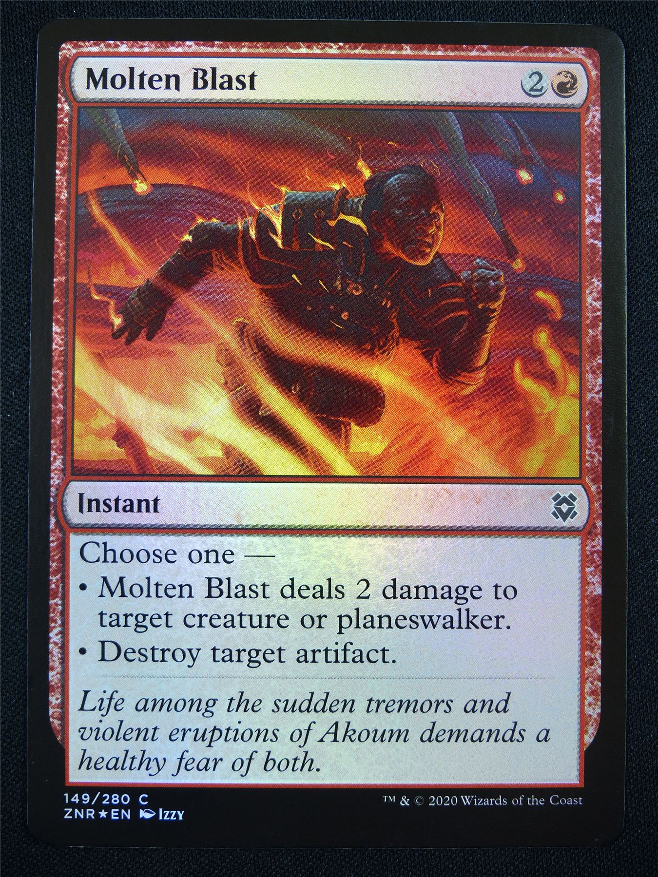Molten Blast Foil - Mtg Card #1K0