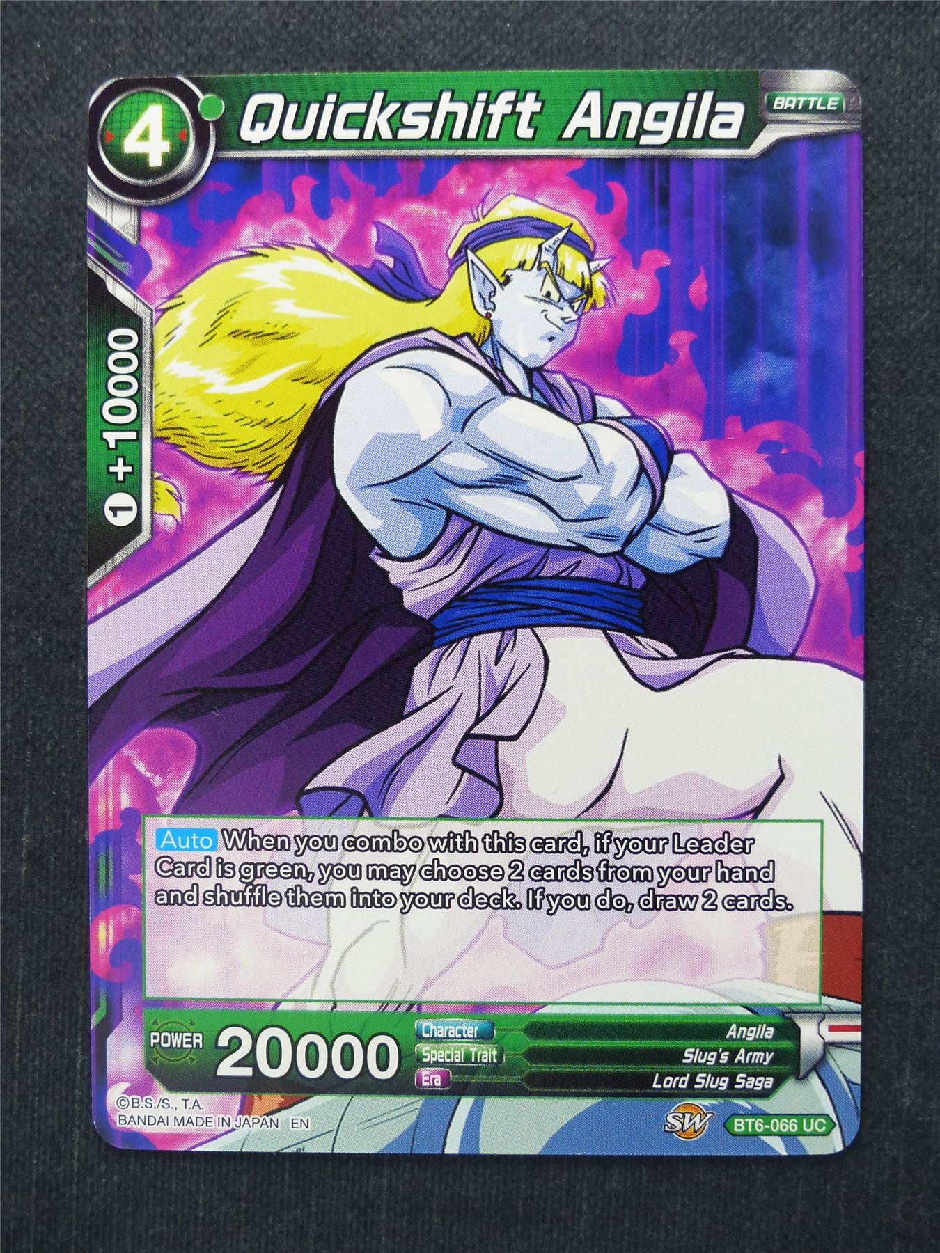Quickshift Angila - Dragon Ball Super Cards #95