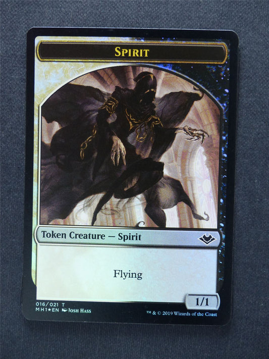 Spirit Token Foil - Mtg Magic Cards #ZH