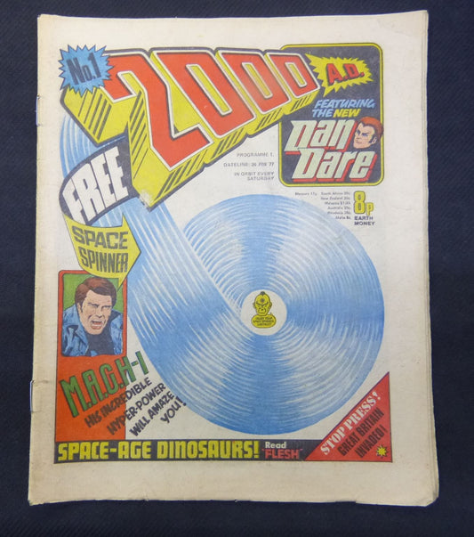 2000 AD Comic - Programme 1 - 26 Feb 1977 #M0