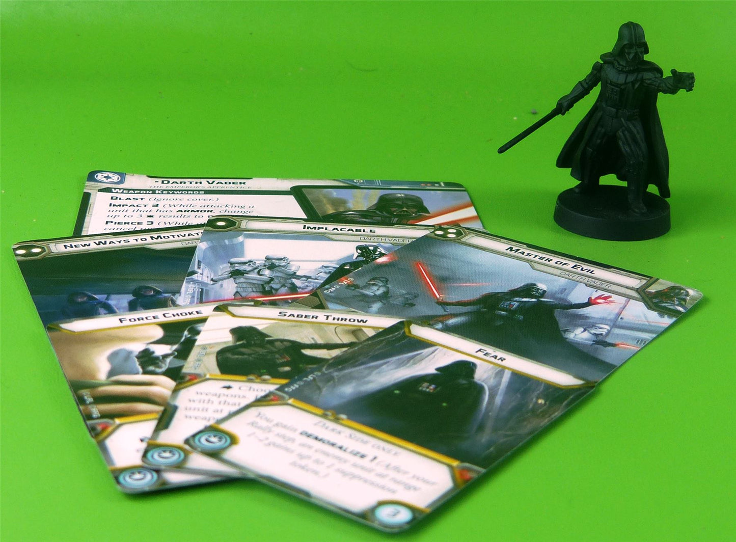 Darth Vader - Emperors Apprentice Miniature With Cards - Star Wars Legion #V7