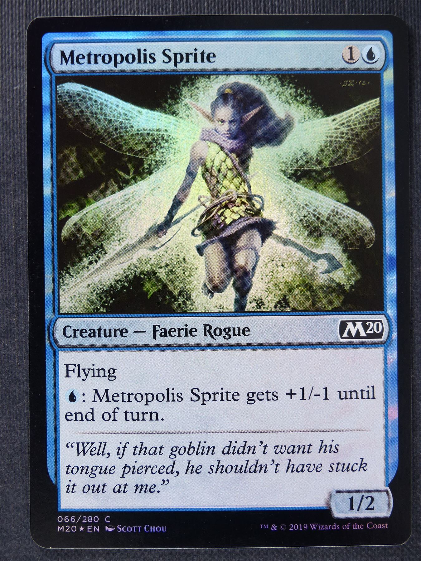 Metropolis Sprite Foil - Mtg Magic Cards #H7