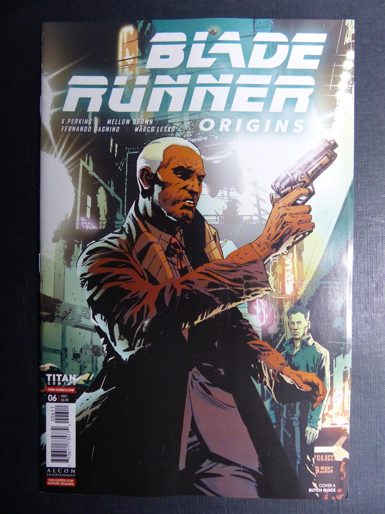 BLADE Runner: Origins #6 - Sept 2021 - Titan Comics #32L