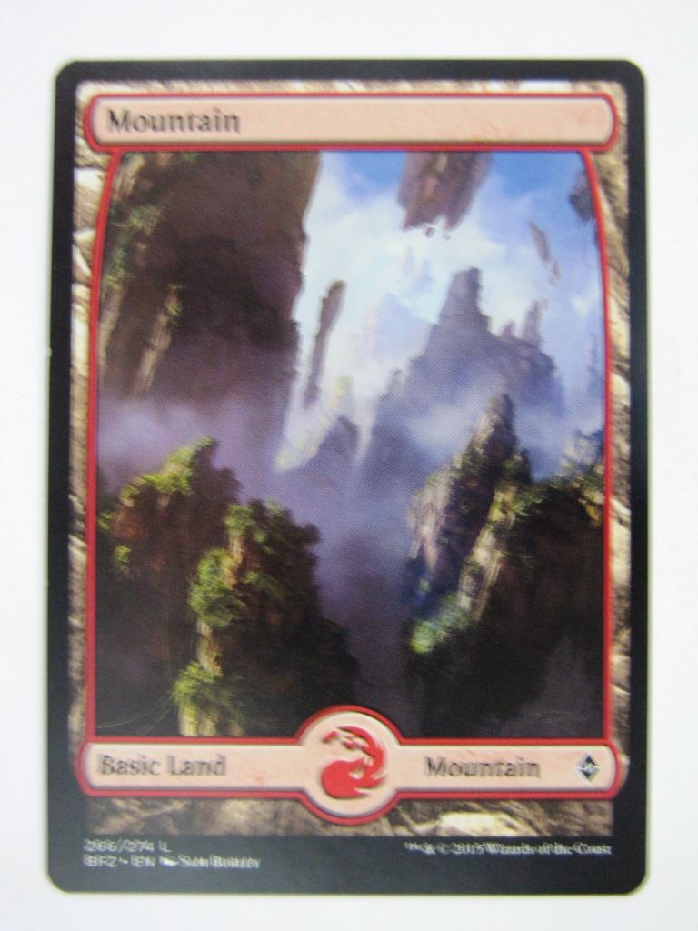 MTG Magic Cards: MOUNTAIN 266/274 # 9A42