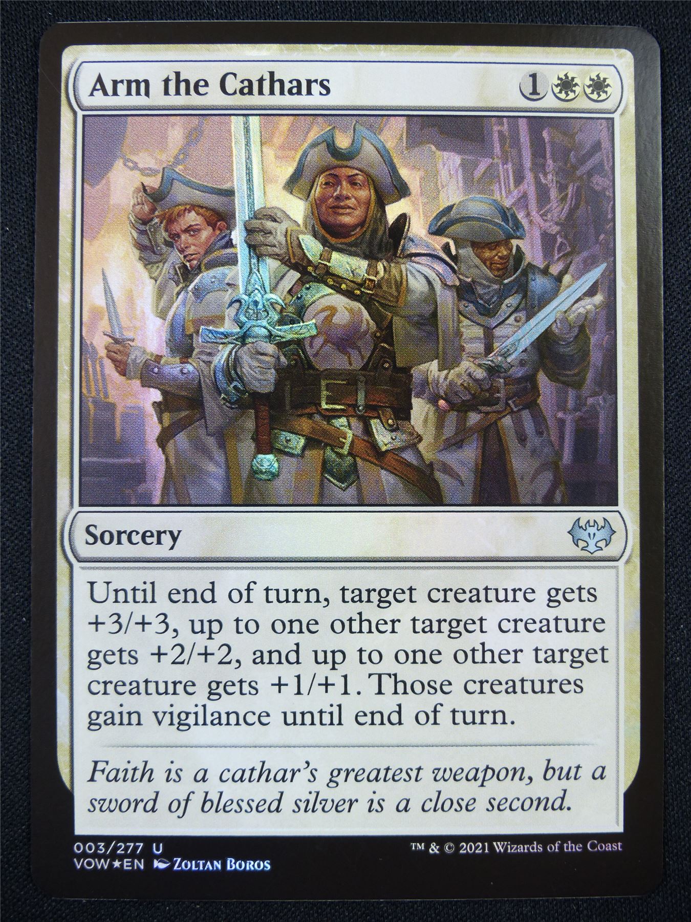 Arm the Cathars Foil - Mtg Card #1LP