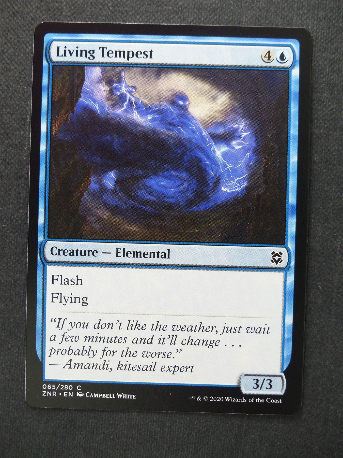 Living Tempest - Mtg Magic Cards #U4