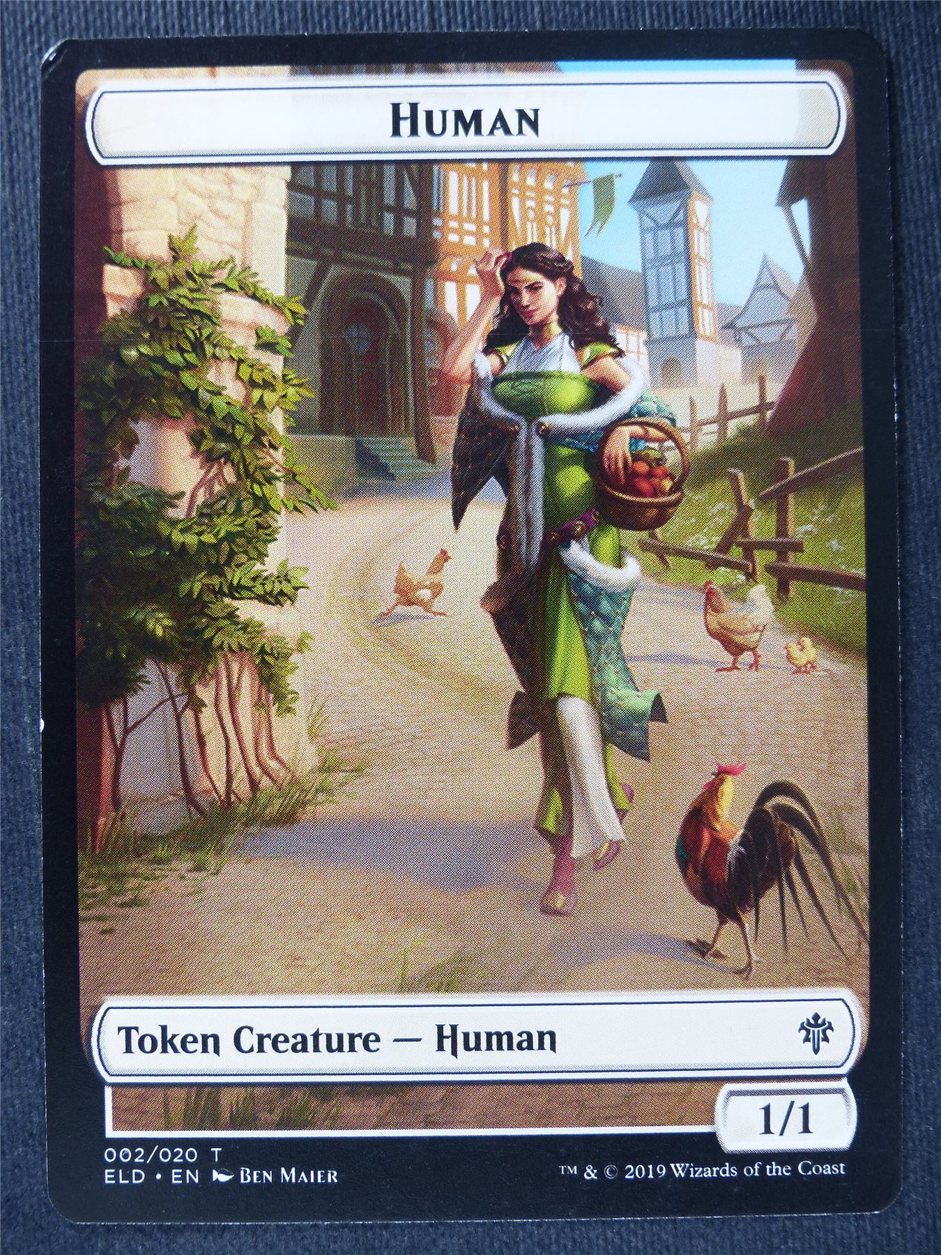 Human Token - Mtg Magic Cards #PZ